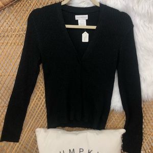 Button down sweater cardigan